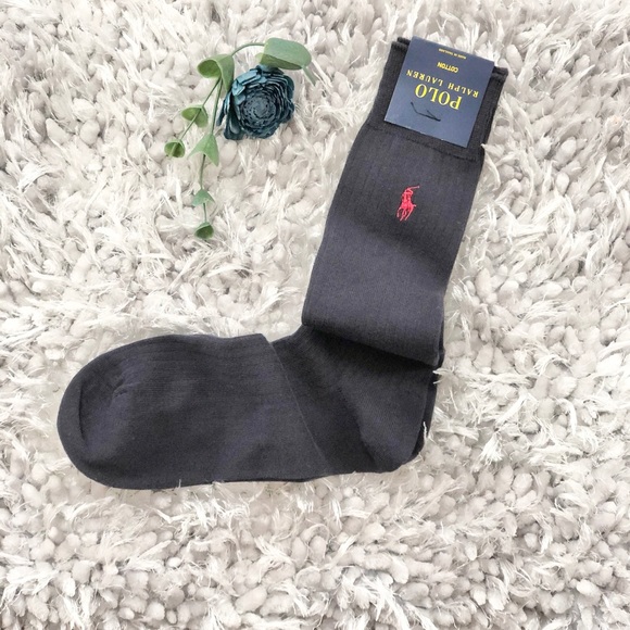 New with tags POLO RALPH LAUREN Cotton Logo socks - Picture 1 of 3